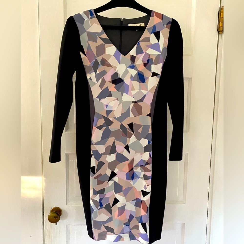 Damsel in Dress UK 10 Body Con Geometric